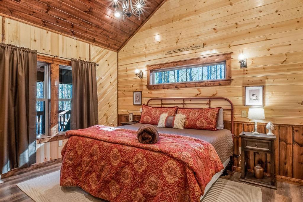 Large Luxury 2Br Cabin W Hot Tub Double Trouble Was Designed For Fun Comfort And Memories Minutes From Buzzling Hochatown And Beautiful Beaver Bend State Park Broken Bow Exterior foto