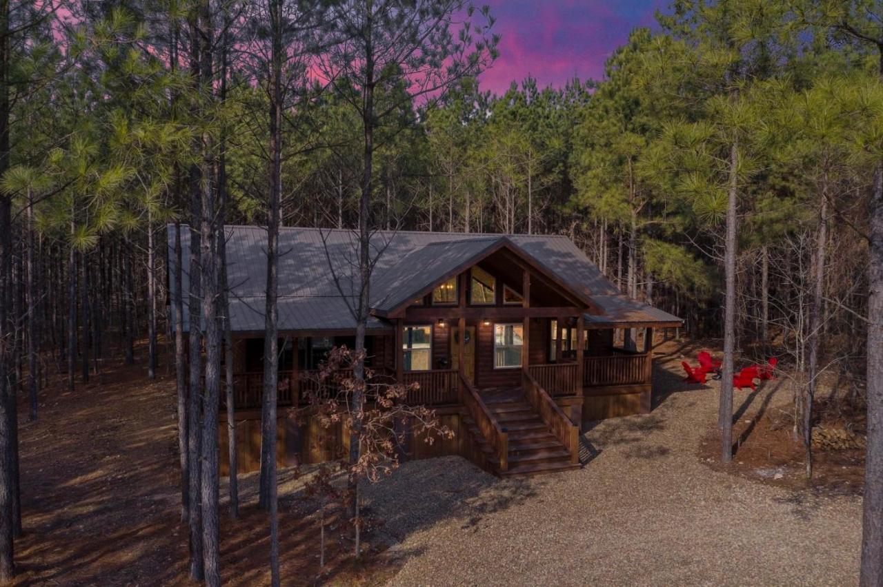 Large Luxury 2Br Cabin W Hot Tub Double Trouble Was Designed For Fun Comfort And Memories Minutes From Buzzling Hochatown And Beautiful Beaver Bend State Park Broken Bow Exterior foto
